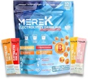 SimpleK Electrolyte Hydration 분말 보충 교재 32 Sachets 쉬운 열려있는 단 하나 조각 매일 Hydration를 위한 운동 Essential를 위한 완벽한 필요 설탕 없음, 칼집 없음, 친절한 Keto