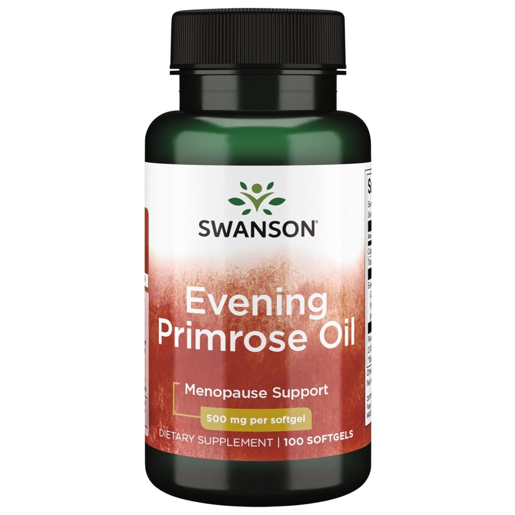 Swanson 저녁 Primrose 기름 (Omegatru) 500 밀리그램 100 Sgels