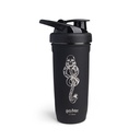 Smartshake Reforce 스테인레스 스틸 해리 포터 다크 마크 로고 셰이커 병 (900 ml / 30 oz) | 소프트 뚜껑이있는 경량 스포츠 셰이커 병 | 누출 방지, BPA 무료 및 DEHP 무료