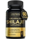 Atlantis Nutrition Himalayan Shilajit 캡슐 20 % Fulvic 산으로 공식화 | 10 : 1 추출물 10,000mg D.H.E. | USA Made | Himalayan Shilajit Supplement for Men & Women | 60 캡슐