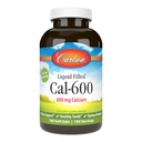 Carlson - Cal-600, 600 mg 칼슘, 뼈 지원, 건강한 치아 & 최선의 웰빙, 100 Softgels
