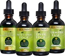 Nutrients Digestion & Detox 번들 이동 – 액체 클로로필, Liver Edge, Intestinal Edge, Turmeric Ease – Cleansing, Digestion, Liver Health, Body Defense, Revitalize Skin &Vitality 지원