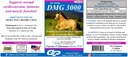 SU-PER DMG 3000 말 보충 - 훈련 & 성과 지원 액체 - 지원 정상적인 심장 혈관 면역 및 근육 기능 - 1개 갤런, 4 달 공급