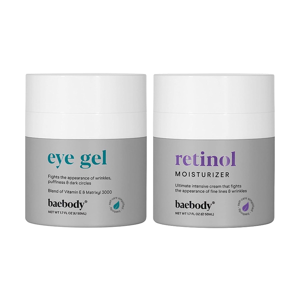 Baebody 눈 젤 & Retinol Moisturizer BUNDLE
