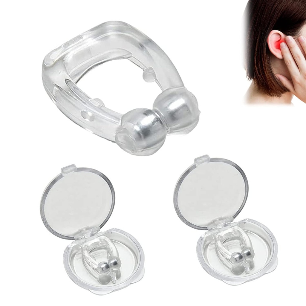 Auricalm Tinnitus 기복 장치, 반지 귀 장치, 귀 배려 제품 정지 반지 (1pairs)를 위한 2023의 새로운 Tinnitus 기복