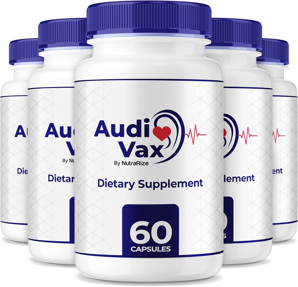 (5개의 팩) Audivax - Audi Vax 진보된 최대 귀 지원, 안 귀 건강을 승진시키는 자연적인 공식, Audi Vax 건강, 공식적인 감사 약, Audivax 검토 (300의 캡슐)를 위한 최대 힘