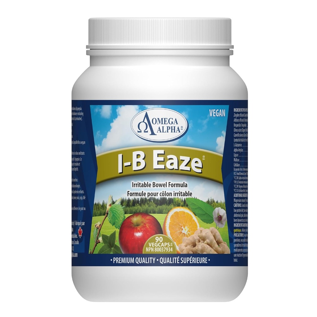 오메가 알파 I-B Eaze intestines & Stomach Ulcers 90 캡슐