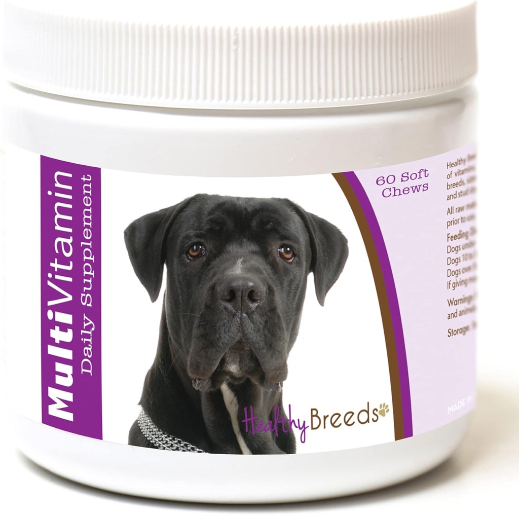 건강한 Breeds Cane Corso 다 비타민 연약한 Chews 60 조사