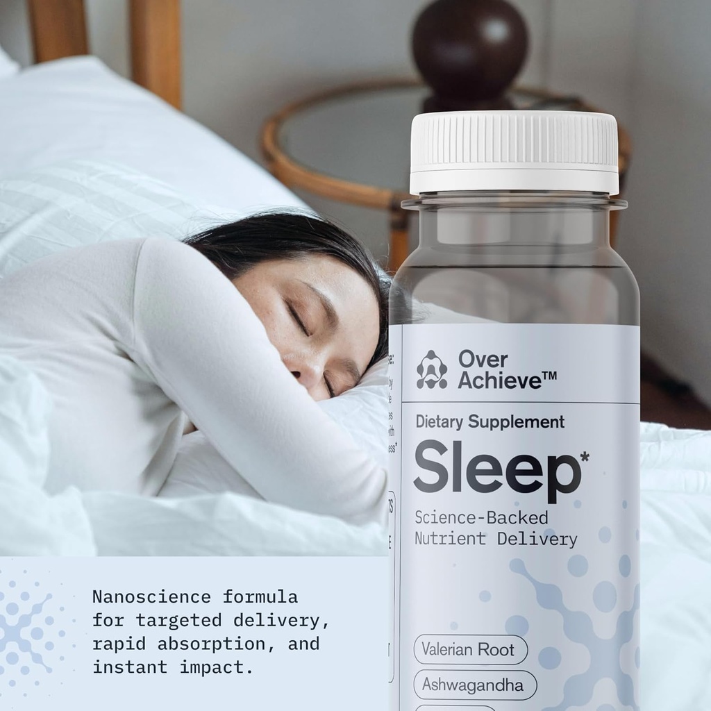 고급 나노 과학 기술, 3 팩, Stress Calming Relax Drink, Sleep Aid Drink, Mushroom Supplement Drink, 2온스 샷을 가진 보충 다양성 팩