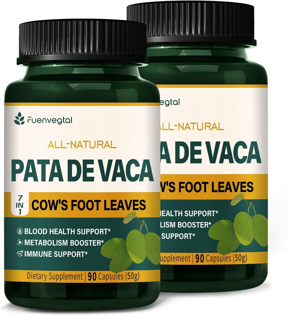 Cow 's Foot Leaves Capsules Supplement - Ceylon Cinnamon 캡슐 고급 공식이있는 Berberine - All Natural Herbal Health Support with Wereke Extract. 180 조사