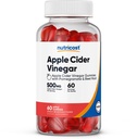 Nutricost Apple Cider Vinegar 500mg, 60 Gummies, Apple 맛 - 글루텐 무료, 비 GMO, 옥수수 시럽 없음