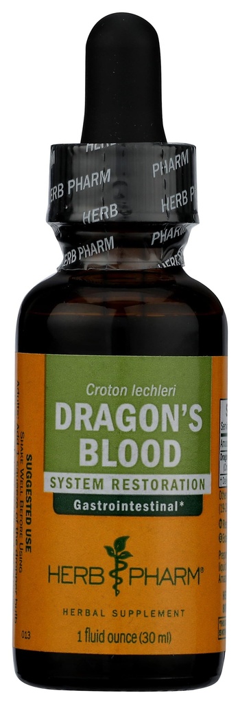 소화 지원을위한 허브 Pharm 드래곤의 혈액 액체 트리 비누 - 1 Ounce (DDRAG01)