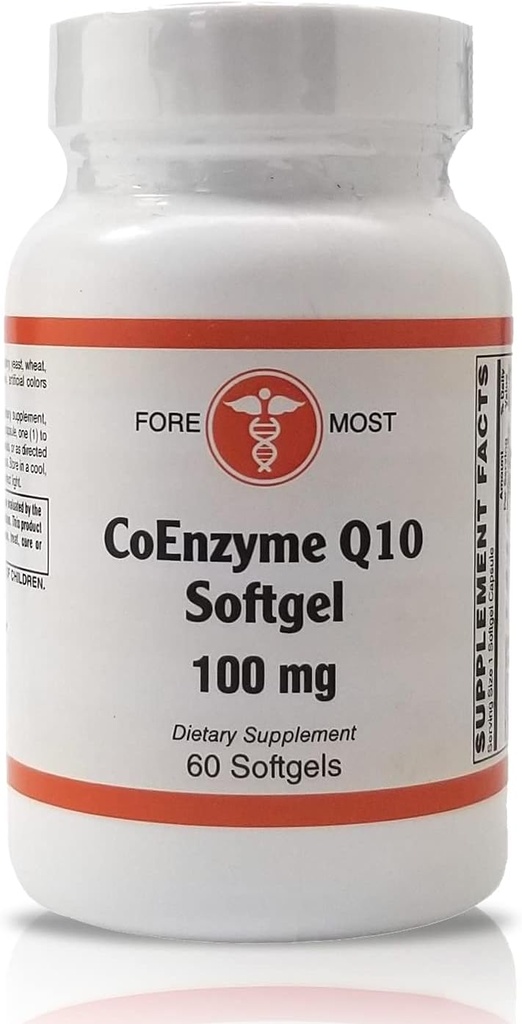 건강 CoEnzyme Q10 100 mg 60 Softgels