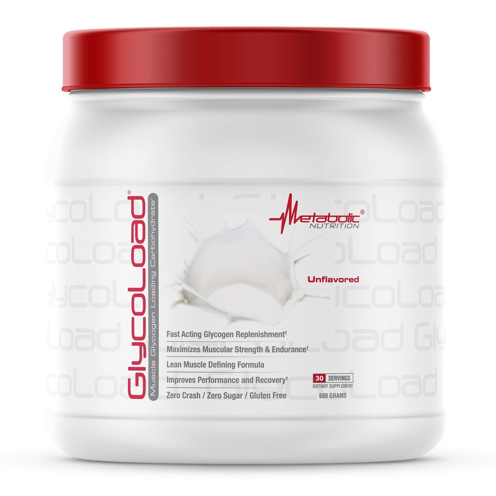 신진 대사 영양, 글리오로드, 100 % Micronized Cyclic 클러스터 Dextrin 탄수화물 분말, 근육 글리 겐 로딩 탄수화물, 사전 인트라 포스트 운동 보충, Unflavored, 600 gm (30 ser)
