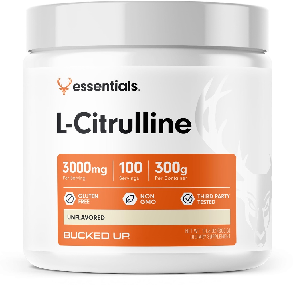 L-Citrulline 3000mg 분말, 에센셜 (100 인분)