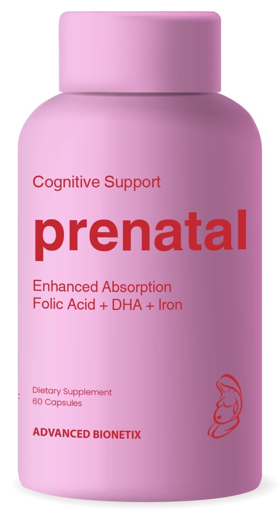 여성, 자연적인 메틸을 입힌 Folate Folic 산, DHA Omega 3. Multivitamin 전, 도중 & 포스트 임신을 위한 생물 Available Prenatal 비타민