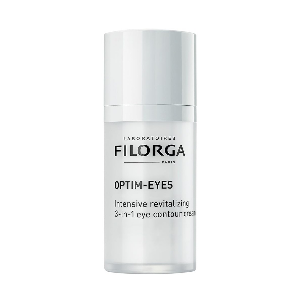 Filorga Optim-Eyes Eye Cream, 다크 서클의 급속한 감소를 위한 3에서 1 피부 처리, 주름 & 붓기 눈의 주위에, 0.5 fl. oz.