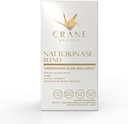 NATTOKINASE 블렌드 6,000 FU | 비 GMO, 비건, 글루텐 프리 | 일본, 50 년 이상 가족 소유 | 전통 일본 효소