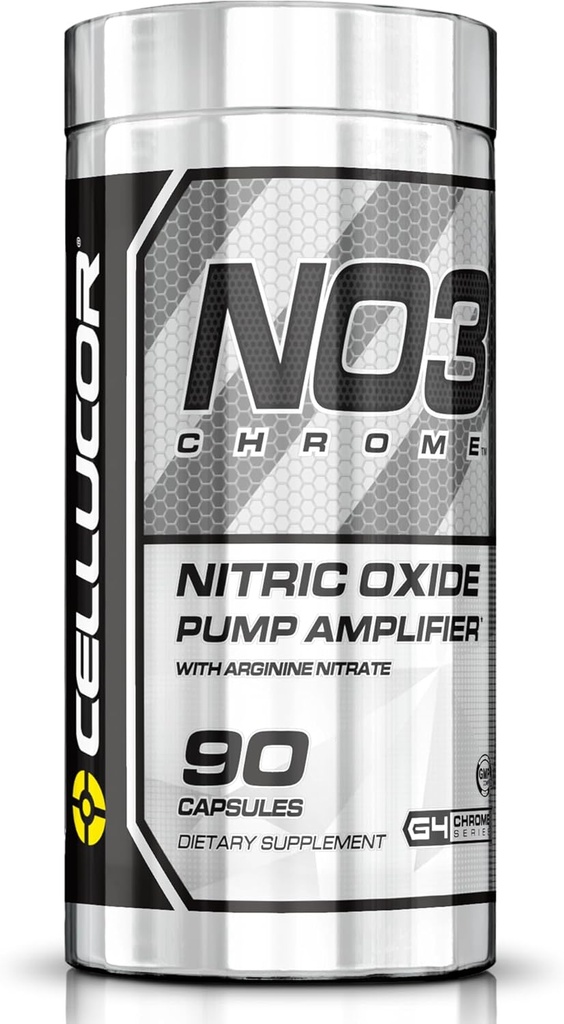근육 펌프 & 혈액 교류, 90의 캡슐, G4를 위한 아르기닌 질산염을 가진 Cellucor NO3 크롬 Nitric 산화물 보충교재