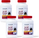 주요 산 Gone 여분 힘 Antacid Chewable 정제 - 반대로 산 기복 - 성인을 위한 산 Reflux 약 - Stomach, 산 Indigestion 및 Heartburn 기복 - 오래 견딘 - 100-Count (4 팩)