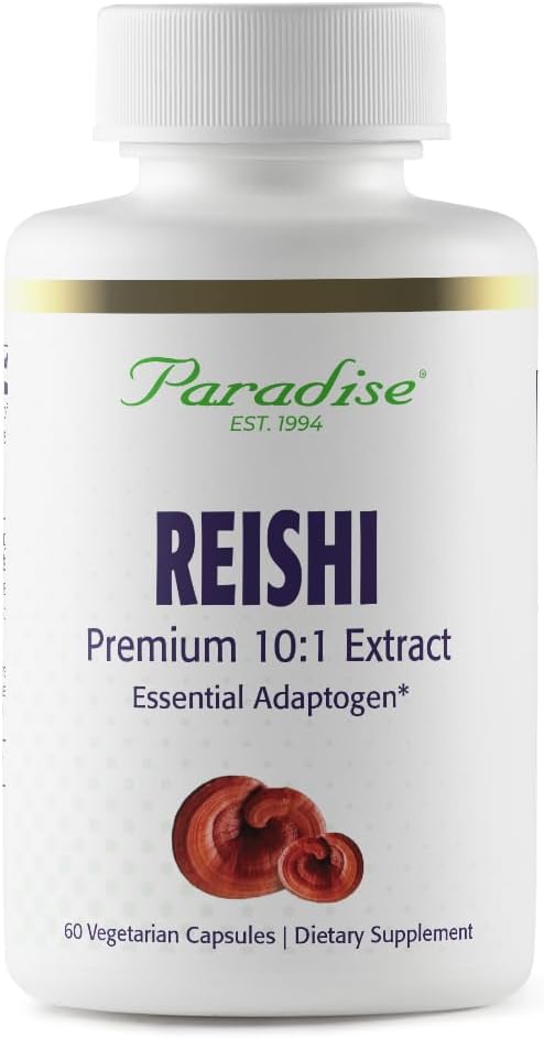 파라다이스 허브, 에센셜 Adaptogen, 슈퍼 포텐, 울트라 순수, 비 GMO, 비건, 글루텐, 60 채식 캡슐