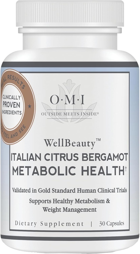 WELLBEAUTY 이탈리아 Citrus Bergamot 대사 건강, 상 Winning Cardiologist는 정상적인 범위에 있는 건강한 콜레스테롤 & Triglyceride 수준 이미, 7개의 열쇠 Polyphenols, 30 일 공급을 지원하기 위하여 개발했습니다