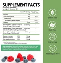 Bladderwrack과 Burdock Root의 바다 Moss Gummies | Immune, Thyroid 지원을위한 와일드 크래프트 아일랜드어 바다 모스 | 100 % Vegan Dietary Supplements | Non-GMO, 글루텐 프리, Dairy-Free | 60 Gummies