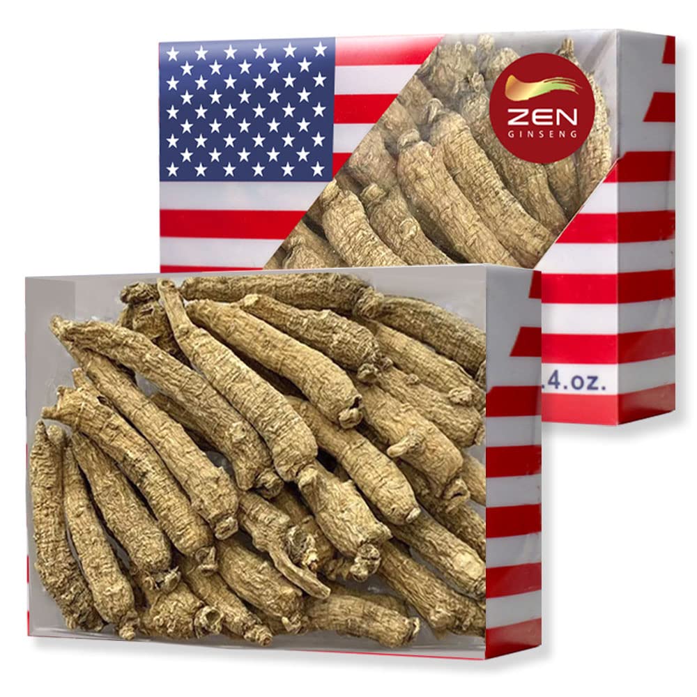 손의 2개의 상자는 미국 인삼 뿌리 작은 꼬리 (4oz/Box) 西//花花 Panax Ginseng를 선정했습니다. 남자를 위한 몸 면역력, 에너지 & 체력 (8개 Oz.)