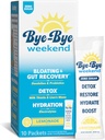 Detox Drink Mix w/Electrolytes - Bloating, Recovery, Fatigue, Brain Fog - Probiotics, Lion's Mane, Milk Thistle - Zero Sugar Lemonade - 10 팩