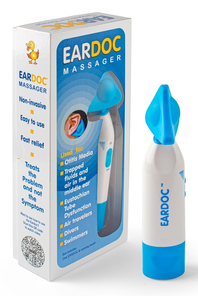 Eardoc - 귀 압력 구호 장치, 성인, 귀 통증 구호, Eustachi 귀 unclogger, 귀 Popper, eustachian 튜브 unclogger, 최고의 주석 nitus 구호, 귀 관리 제품.