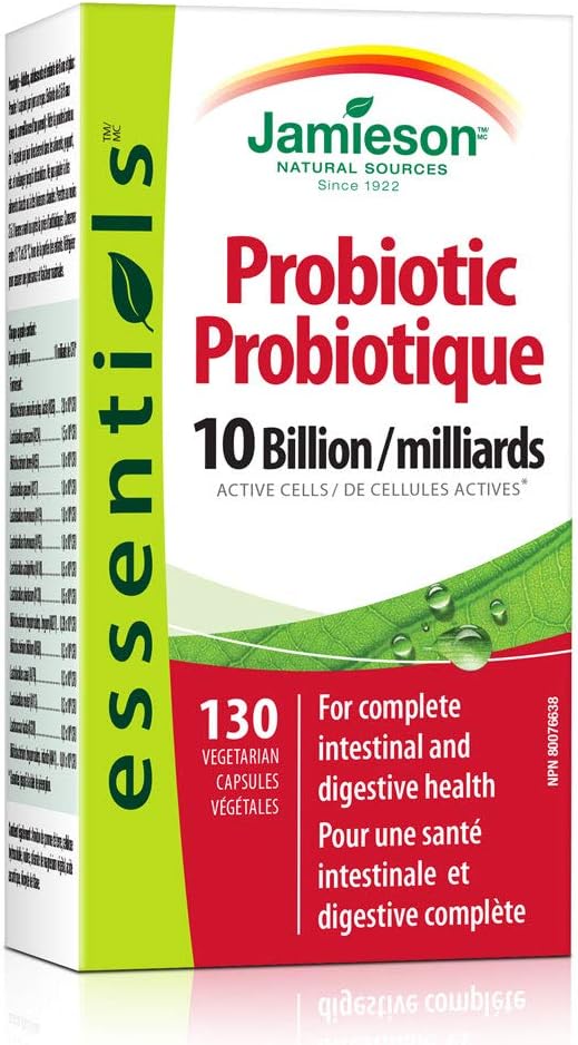 Jamieson Probiotic 10 억 활성 셀, 130 vegi 모자