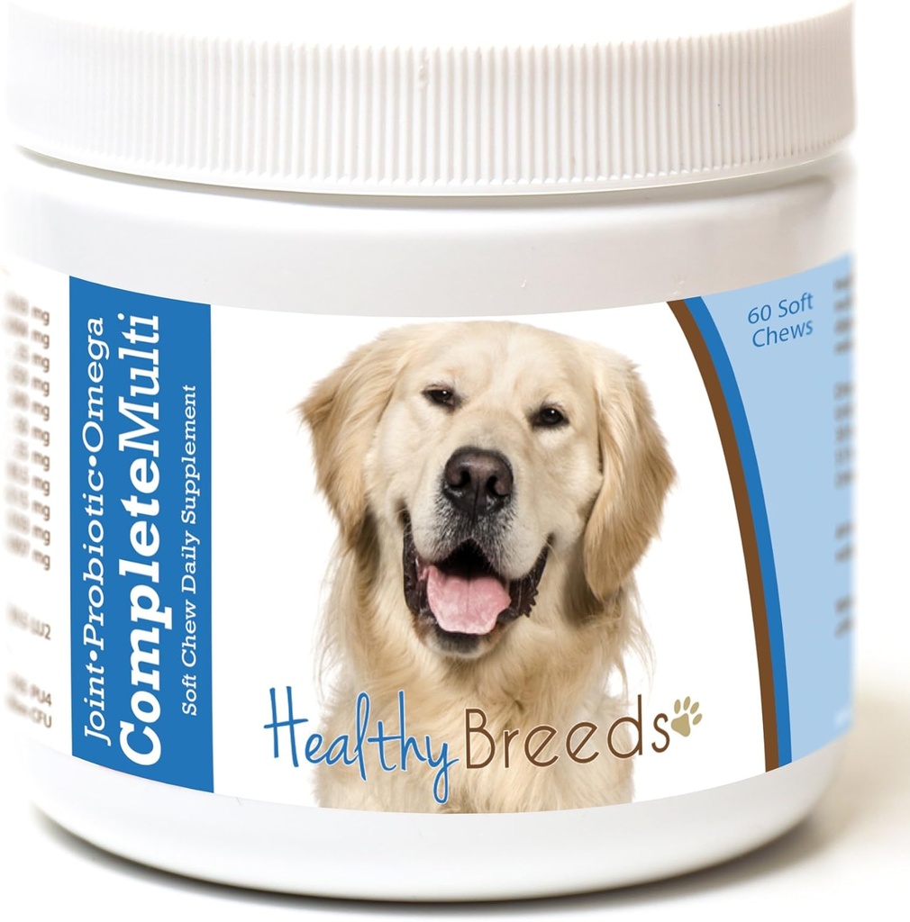 건강한 Breeds 황금 만회사 모두에서 한 Multivitamin 연약한 Chew 60 조사