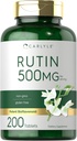 Carlyle Rutin 보충교재 500mg | 200의 정제 | 채식주의자, 비 GMO, 글루텐 무료