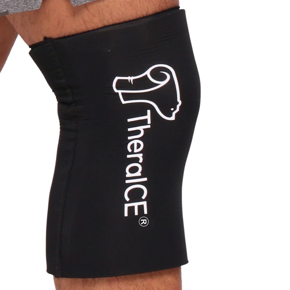 Injuries, 재사용 가능한 젤 콜드 팩 버팀대를 위한 TheraICE 무릎 얼음 팩 포장 압축 소매 팔꿈치, 발목 & Calf - Meniscus, ACL, MCL 고통 구호를 위한 가동 가능한 냉각 포장 회복