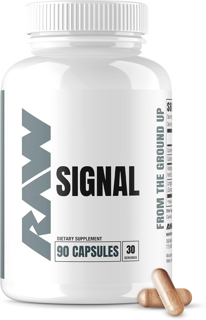 RAW 신호 Fadogia Agrestis & Tongkat Ali Supplement, 90 캡슐 - Tongkat Ali for Men with (Longjack Root Extract) & Fadogia Agrestis - Maximize & Boost Male Performance