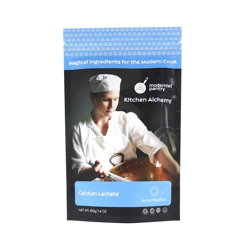 순수한 칼슘 Lactate  Non 비 GMO Vegan OU Kosher 인증 - 400g/14oz