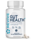 남성 및 여성을위한 Revive MD Gut 건강 보조 식품 - Thyme, Oregano & Milk Thistle - Vegan-Friendly, Gluten-Free - 60 채식 캡슐