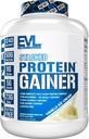 Evlution 영양 겹쳐 쌓이는 단백질 게인, 50 그램 Whey 단백질 분말 단지, 251 그램 탄수화물, 근육, 회복, 포스트 운동, 글루텐 자유로운 (Vanilla 아이스크림, 6 LB)를 건축하십시오