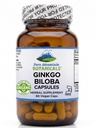Ginkgo Biloba 캡슐 – 400mg Ginkgo Biloba 잎과 Ginko 추출물 보충을 가진 Kosher Vegan 모자