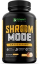 유기 버섯 보충교재 10-in-1, Reishi, 사자 Mane, Cordyceps, Chaga, 터키 꼬리, 자연적인 면역성 & Cognitive 건강 부스트, 60 Veggie 캡슐