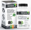 Renew Active 활성화된 Charcoal 보충 1100MG 당 2 캡슐 - 소화 지원 & 치아 희게하는 공식, 인공 성분 없음 - 캐나다 - 60 캡슐에서 만드는