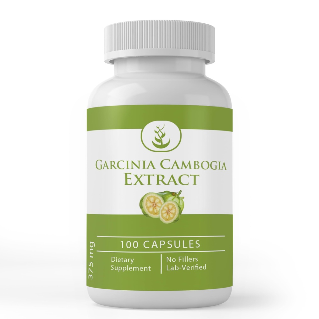 PURE ORIGINAL INGREDIENTS Garcinia Cambogia, (100 캡슐) 항상 순수, 첨가제 또는 필러 없음, 실험실 검증
