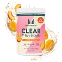 Myprotein Clear Whey Isolate Protein Powder, 1.1 Lb (20 서빙) 복숭아 망고, 서빙 당 20g 단백질, Naturally flavored Drink Mix, 뛰어난 성능을위한 일일 단백질 섭취