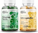 야생 & 유기 Stinging Nettle 루트 Gummies & Ashwagandha Gummies