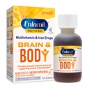 철 액체 Multivitamin 하락, 지원 성장 & 발달*, 50mL 병을 가진 Enfamil 많은 시각