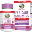 MaryRuth Organics Eye Care Gummies | 성인용 아이 건강 비타민 | 루테인과 Zeaxanthin 보충제 | 아이용 | 비건 | 비 글모 | 글루텐 프리 | 90 개