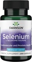 Swanson Selenium (L-Selenomethionine) 100 mcg 200 캡슐