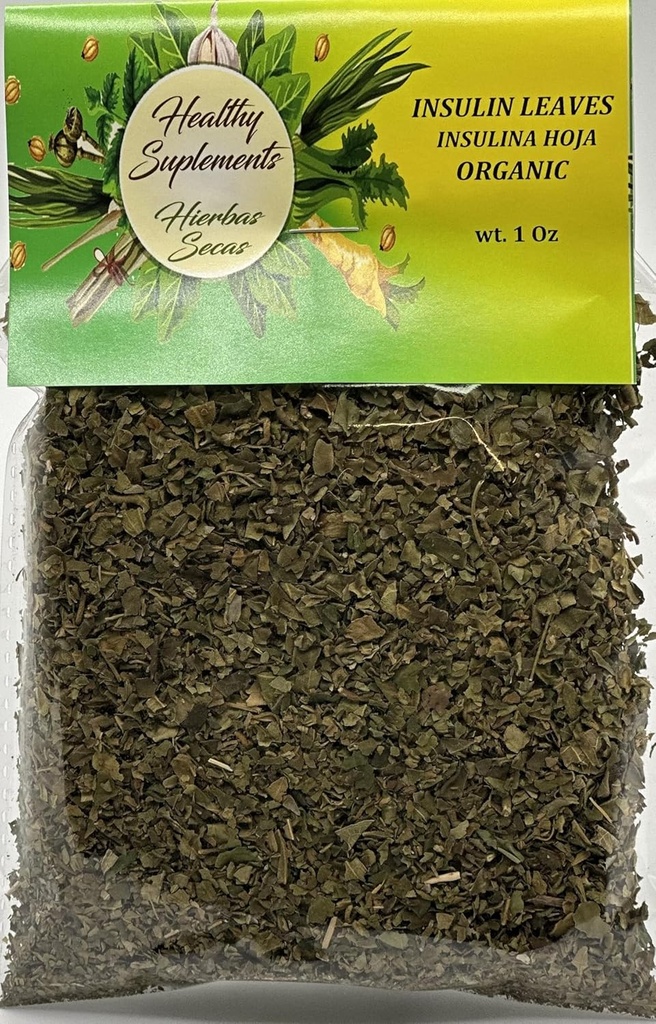 Insulina Hoja Organica 1 onz + 1 추가 가방 인슐린은 유기 1 온스를 남겨