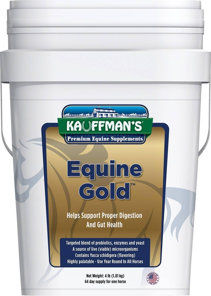 Kauffman의 동물 건강 Equine 금 4 lb