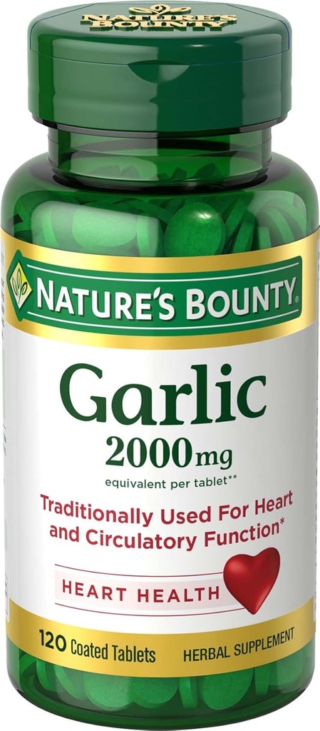 NBTY Gar Odrls 2000mg 24x120 TAB 미국